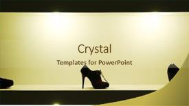  Presentation with element - Colorful presentation theme enhanced with chinese medicinal herbal hot pot backdrop and a tawny brown colored foreground