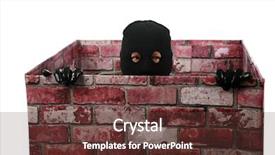  Presentation with person looking out in nature - Colorful slide deck enhanced with shoplifting - genuine bad guy aka burglar backdrop and a tawny brown colored foreground