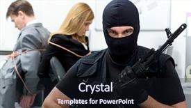  Presentation with black people wrestling - Cool new presentation with shoplifting - portrait of man wearing black backdrop and a  colored foreground