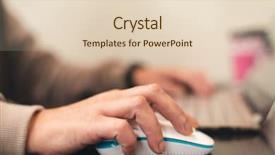  Presentation with college coffee shop - Amazing PPT layouts having shopping china mall - closeup image of woman working backdrop and a  colored foreground