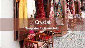  Presentation with china shopping - Colorful slide deck enhanced with shopping china mall - souvenir shop in ankara turkey backdrop and a tawny brown colored foreground