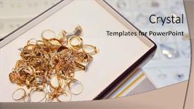  Presentation with jewelry - Beautiful presentation featuring pawn shops - jewelry store shop indoors backdrop and a lemonade colored foreground