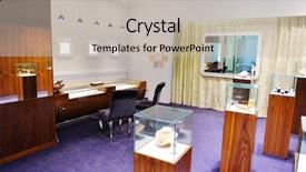  Presentation with jewelry - Audience pleasing slide deck consisting of pawn shops - jewelry store shop indoors backdrop and a soft green colored foreground