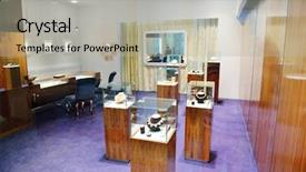  Presentation with jewelry - Colorful presentation design enhanced with young labrador retriever backdrop and a tawny brown colored foreground