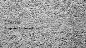 Presentation with carpet - Beautiful PPT theme featuring short-fiber-grey-carpet-close backdrop and a light gray colored foreground