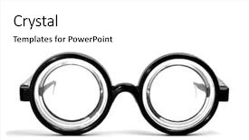  Presentation with history earth globe isolated white - PPT layouts consisting of complement - short-sighted glasses isolated background and a white colored foreground