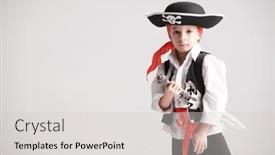  Presentation with kids space - Slides with shot-of-a-cute background and a light gray colored foreground