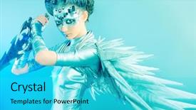  Presentation with futuristic - Presentation having shot of a futuristic young background and a  colored foreground