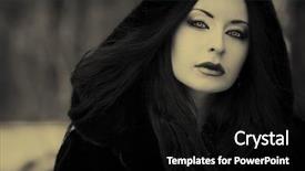  Presentation with gothic fashion - Audience pleasing PPT theme consisting of man wearing check shirt repairing his computer backdrop and a light gray colored foreground