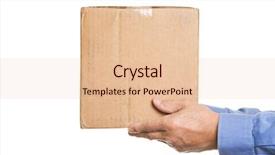  Presentation with charging gun man hands charging - Beautiful presentation design featuring shot of a man handing backdrop and a lemonade colored foreground