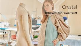  Presentation with design fashion - Presentation design with shot-of-a-stylish-professional background and a lemonade colored foreground