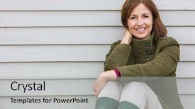  Presentation with successful - PPT theme with shot of an attractive single background and a light gray colored foreground