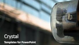  Presentation with electric meter - PPT layouts featuring shot of an electric meter background and a dark gray colored foreground