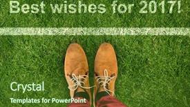  Presentation with close up shot - Beautiful PPT layouts featuring shot put event - close-up of person wearing shoes backdrop and a tawny brown colored foreground