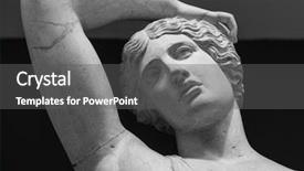  Presentation with ancient roman - Audience pleasing theme consisting of shoulders detail of the ancient backdrop and a dark gray colored foreground