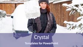  Presentation with car cleaning - Amazing theme having shoveling removing snow after blizzard backdrop and a ocean colored foreground