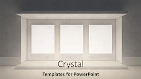  Presentation with magic shop - Amazing theme having showcase-of-a-shop backdrop and a lemonade colored foreground