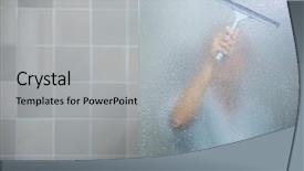  Presentation with long hair - Cool new presentation theme with  backdrop and a  colored foreground