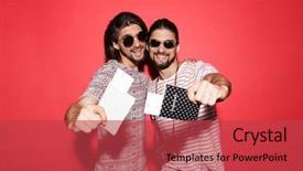  Presentation with red flight - Audience pleasing PPT layouts consisting of showing passports with flight ticket backdrop and a red colored foreground