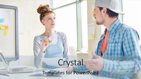  Presentation with students on tablets - Colorful PPT theme enhanced with showing size while analyzing data backdrop and a light blue colored foreground