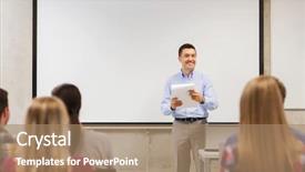  Presentation with high technology - Presentation enhanced with  background and a  colored foreground