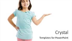  Presentation with isolated paw prints over white - Presentation theme enhanced with showing something over her hand background and a white colored foreground