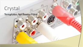  Presentation with video - Colorful PPT layouts enhanced with shows-the-back-panel backdrop and a light gray colored foreground