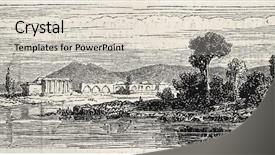  Presentation with persia - Slide set with shows view of isfahan persia background and a lemonade colored foreground