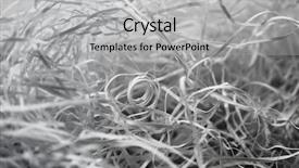  Presentation with abstract - Colorful presentation theme enhanced with shredded paper abstract background shallow backdrop and a light gray colored foreground