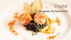  Presentation with shrimp - 
