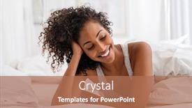  Presentation with black girl sexy fashionable mulatto - PPT theme with pajamas - shy black girl lying background and a coral colored foreground