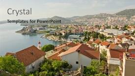  Presentation with croatia - Colorful slide set enhanced with chinese - asian college students raised their backdrop and a gray colored foreground.