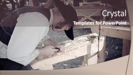  Presentation with wood carving - 