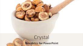  Presentation with herbal medicine - Amazing presentation theme having sichuan-chinaberry-fruit-chinese-herbal backdrop and a soft green colored foreground