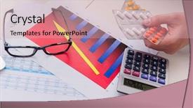  Presentation with behavioral finance - Slide deck featuring sick due to bad results background and a soft green colored foreground