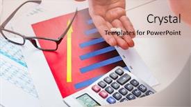  Presentation with finance - Amazing PPT layouts having sick due to bad results backdrop and a coral colored foreground