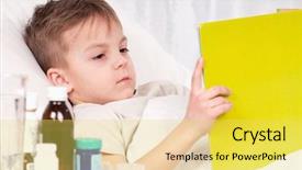  Presentation with sick child - Cool new presentation with sick little beautiful boy backdrop and a  colored foreground