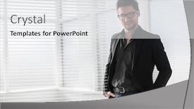  Presentation with realtor - Amazing presentation having side-profile-photo backdrop and a white colored foreground