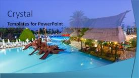  Presentation with pool side - Audience pleasing PPT theme consisting of side-turkey-june-9-2018 backdrop and a light blue colored foreground