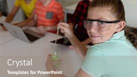  Presentation with school safety - Audience pleasing PPT theme consisting of side-view-close-up backdrop and a gray colored foreground