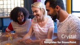  Presentation with pub - Beautiful presentation theme featuring side-view-close-up backdrop and a tawny brown colored foreground