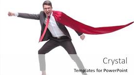  Presentation with competitive business strategy - Amazing PPT layouts having side-view-competitive-superhero-business backdrop and a white colored foreground