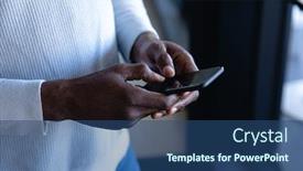  Presentation with social isolation - Amazing theme having side-view-mid-section-close backdrop and a ocean colored foreground