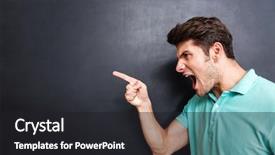  Presentation with farm land black aberdeen angu - Slides consisting of side view of a angry background and a dark gray colored foreground