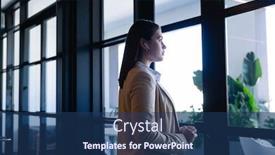  Presentation with social isolation - Presentation design featuring side-view-of-a-caucasian background and a ocean colored foreground