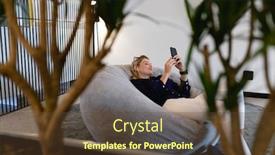  Presentation with social distancing - Amazing theme having side-view-of-a-caucasian backdrop and a tawny brown colored foreground