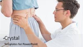  Presentation with gym - Presentation design having spring background with blossoming tree branches on an old rustic board with space for text background and a light gray colored foreground