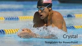  Presentation with pool side - Audience pleasing slide deck consisting of beautiful pregnant woman in yoga backdrop and a yellow colored foreground