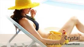  Presentation with side by side - PPT layouts with side view of a young background and a yellow colored foreground