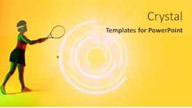  Presentation with female sport - 